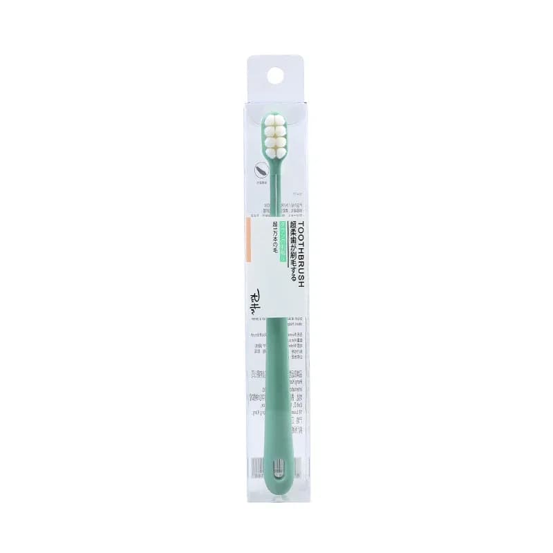Gentle Toothbrush for Sensitive Teeth – 8 Bristle Bundles