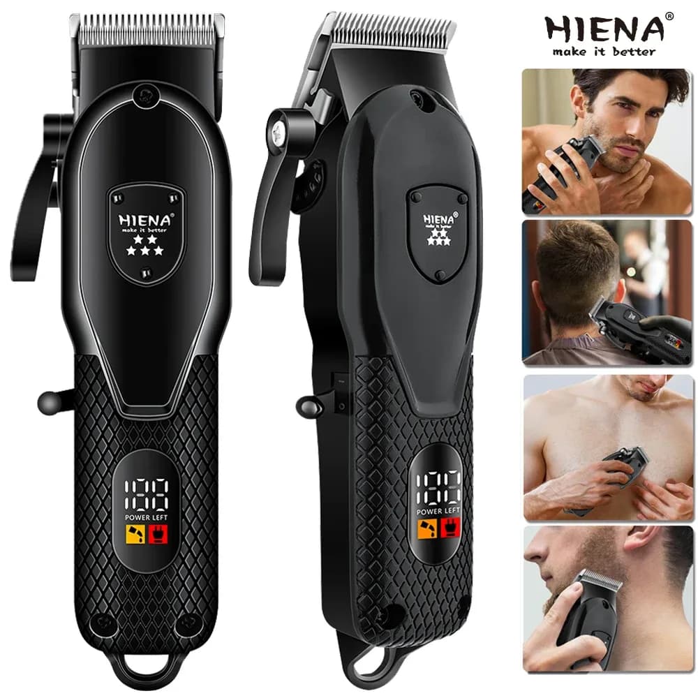 Electric Hair Clipper with LED Display