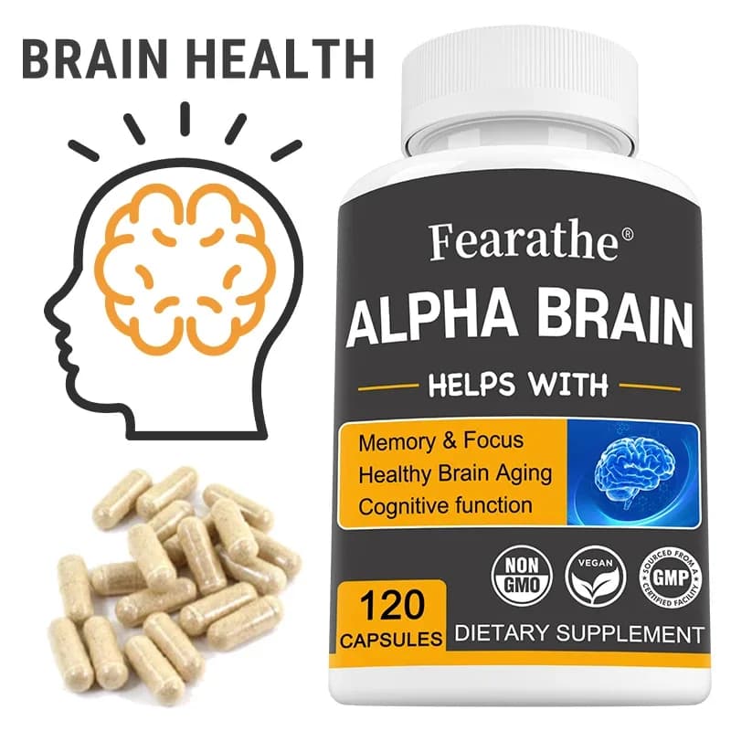 Alpha Brain Nootropics Supplement