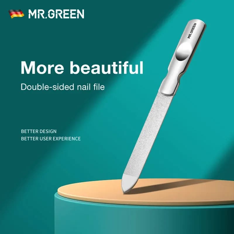 Double Sided Stainless Steel Nail File