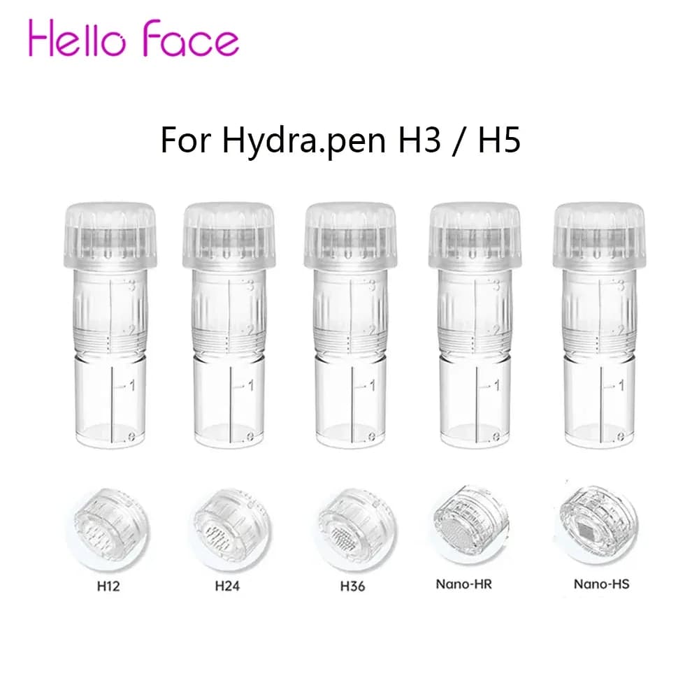 Hello Face Derma Pen Needle Cartridge – 12, 24 or 36 Pin, 0.25 mm