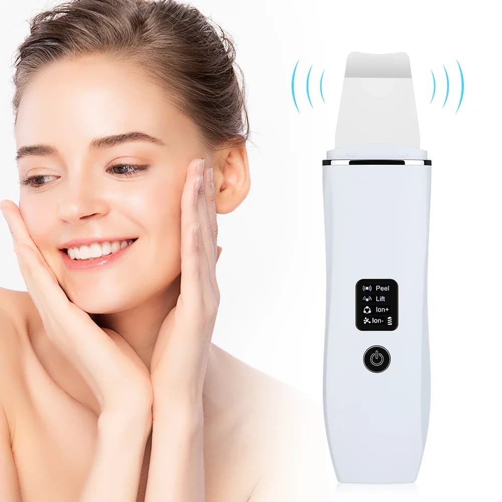 Ultrasonic Skin Scrubber with 4 Modes