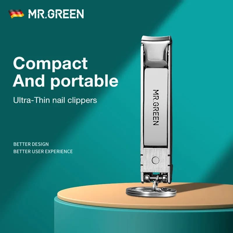 Ultra-Thin Collapsible Nail Clippers – Portable Travel