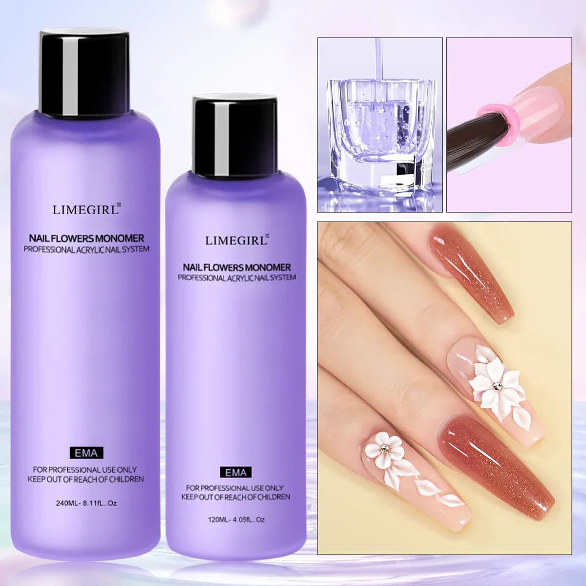Limegirl Nail Acrylic Liquid Monomer – 120ml