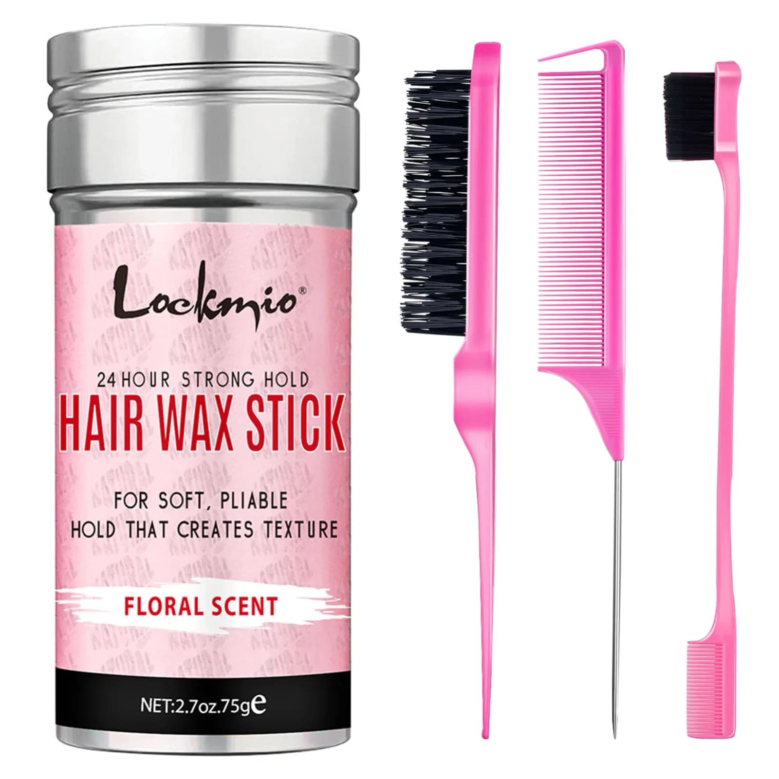 Anti-frizz styling wax for women