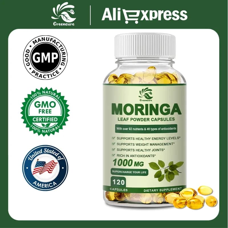 Moringa Extract Capsules – Stress & Sleep Support