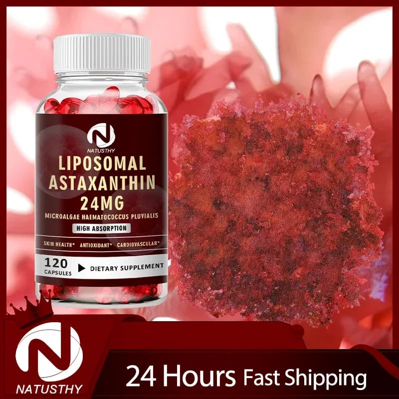 Liposomal Astaxanthin 24 mg Capsules