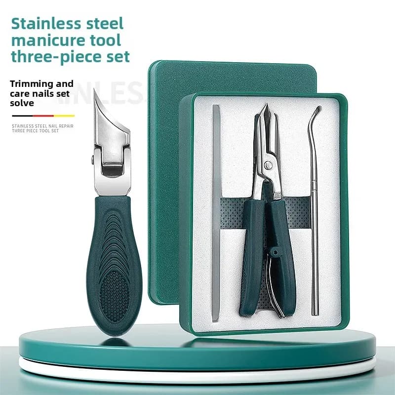 Stainless Steel Toenail Clipper for Ingrown & Thick Nails