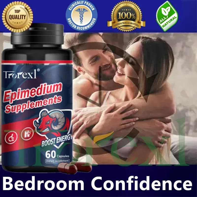 Men's Endurance & Energy Supplement with Eleuthero, Wolfberry & Epimedium