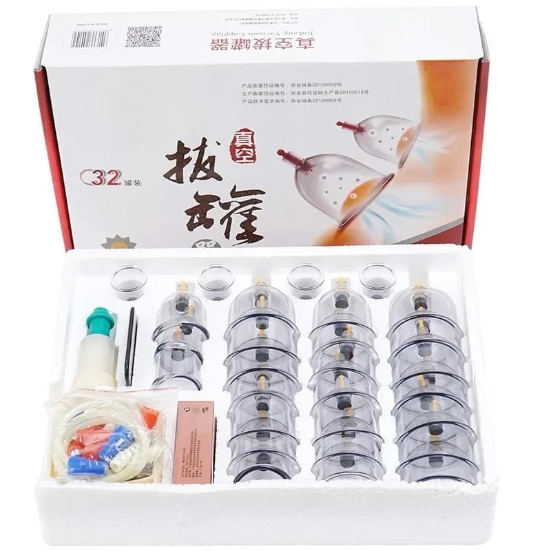 Cupping Therapy Set with Vacuum Suction Cups