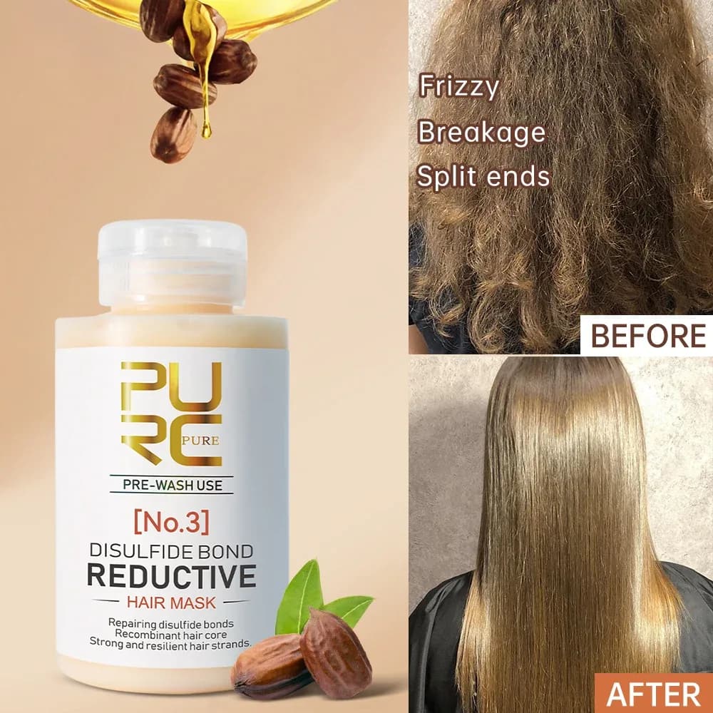 PURC Keratin Hair Mask – Smoothing Treatment