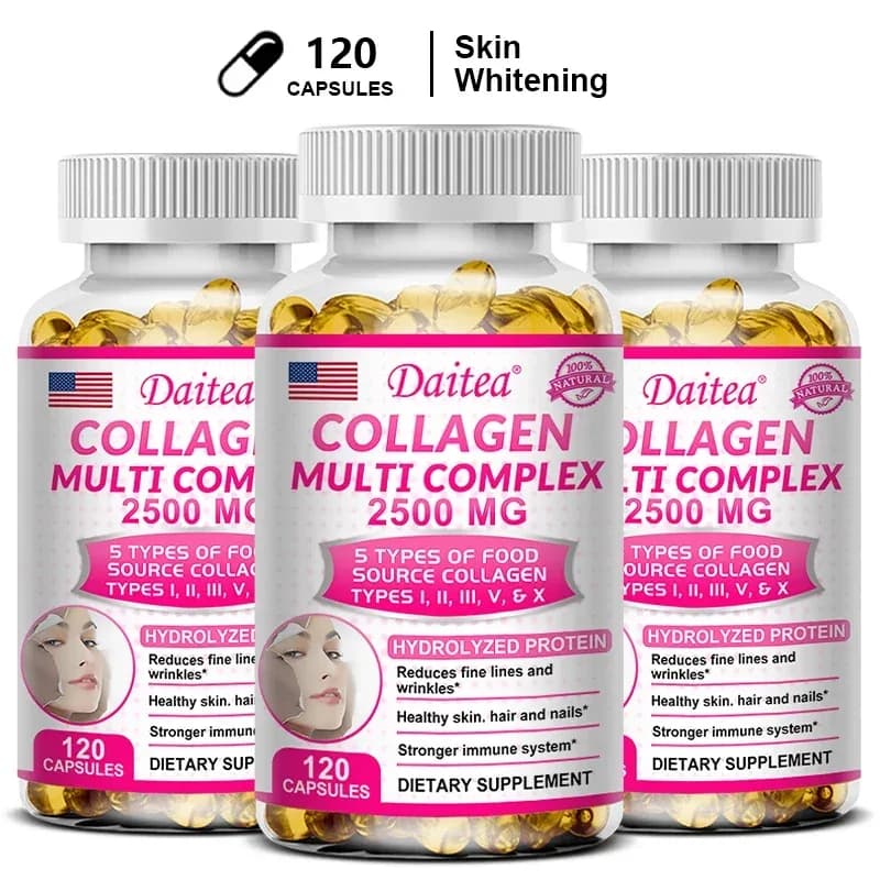 Hydrolyzed Collagen Supplement for Skin, Joints, Hair & Nails