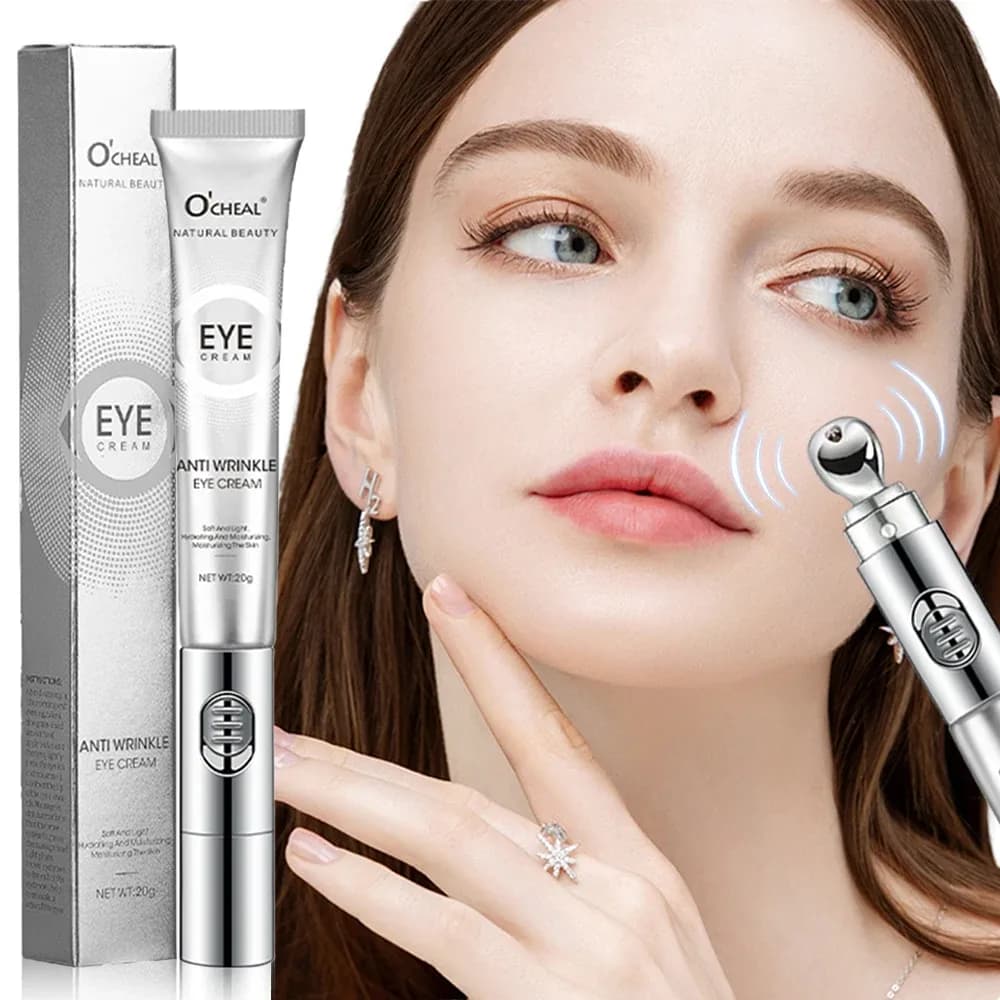 Electric Massage Eye Cream with Hyaluronic Acid