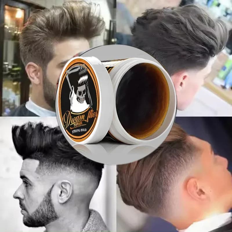 Vintage style hair pomade – strong all‑day hold
