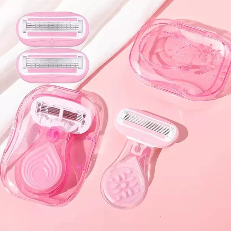 Travel razor for women – face, leg & bikini