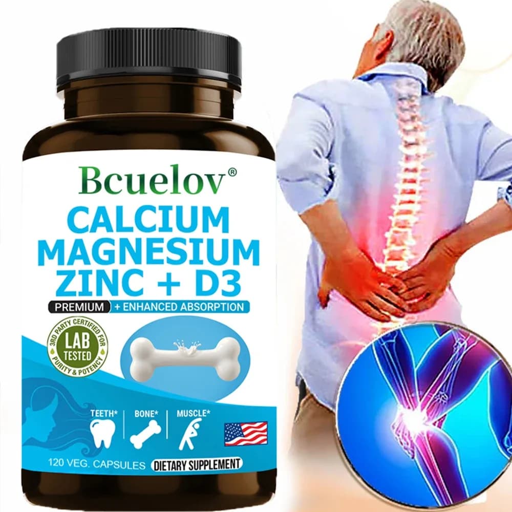 Calcium Magnesium Zinc with Vitamin D3 Supplement