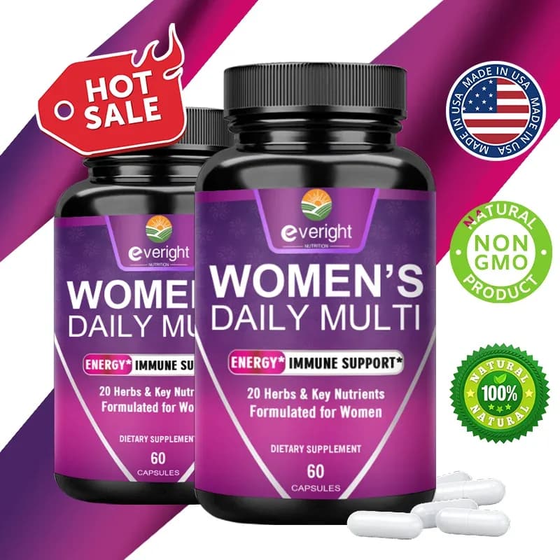 Women's Multivitamin with Magnesium, Biotin, Calcium, Zinc & Selenium