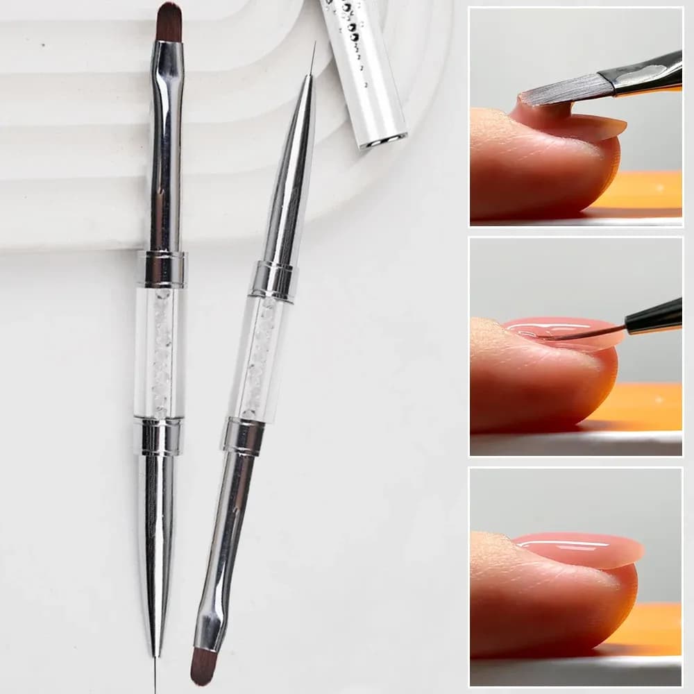 Dual-ended Nail Design Brush