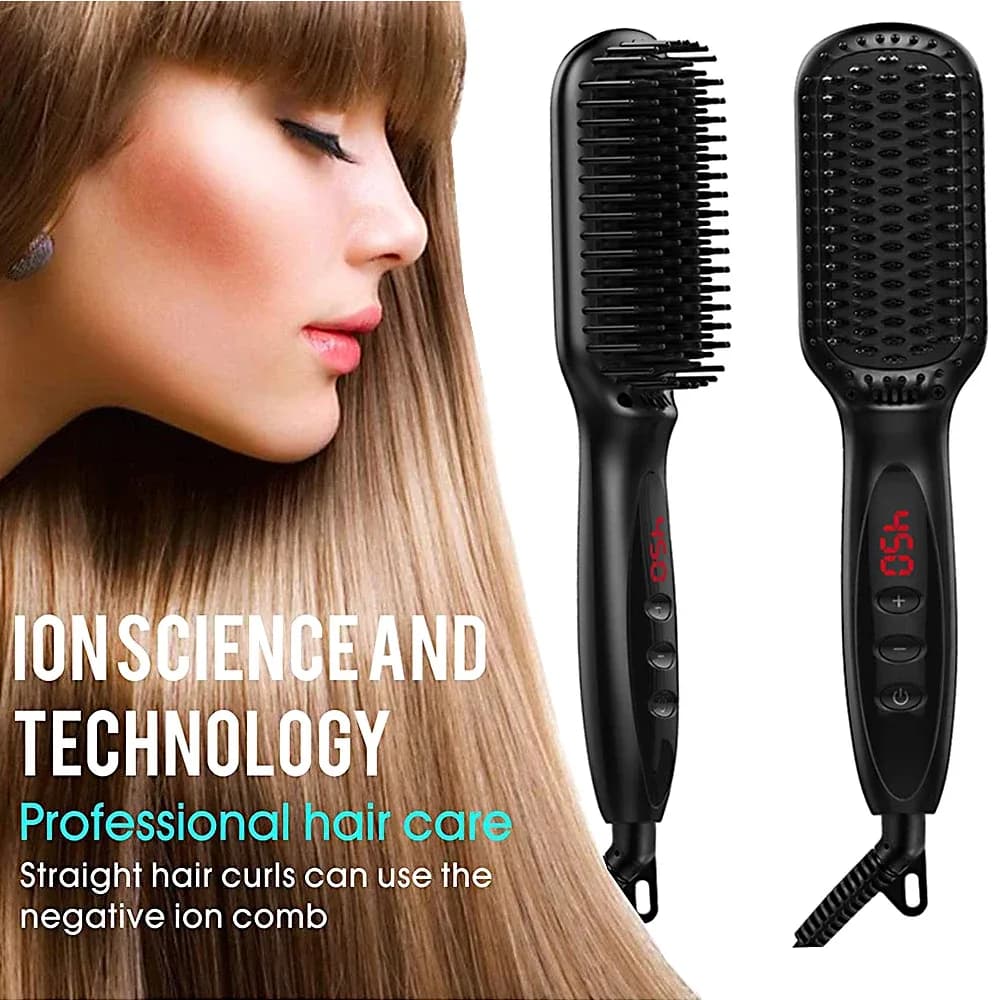 FUNMENTO Ceramic Hair Straightening Brush