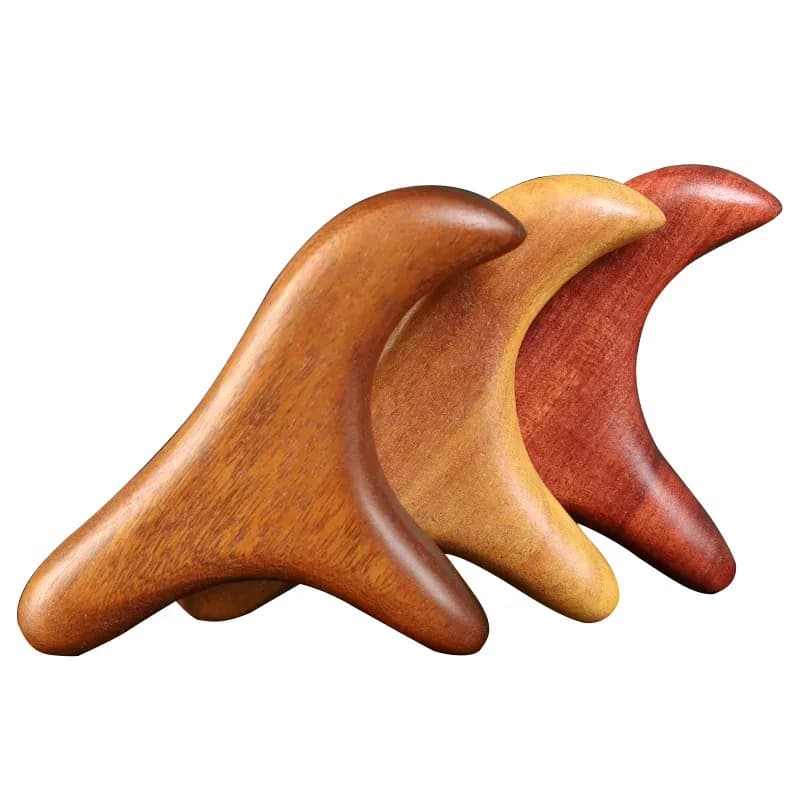 Sandalwood Trigger Point Gua Sha Massage Tool