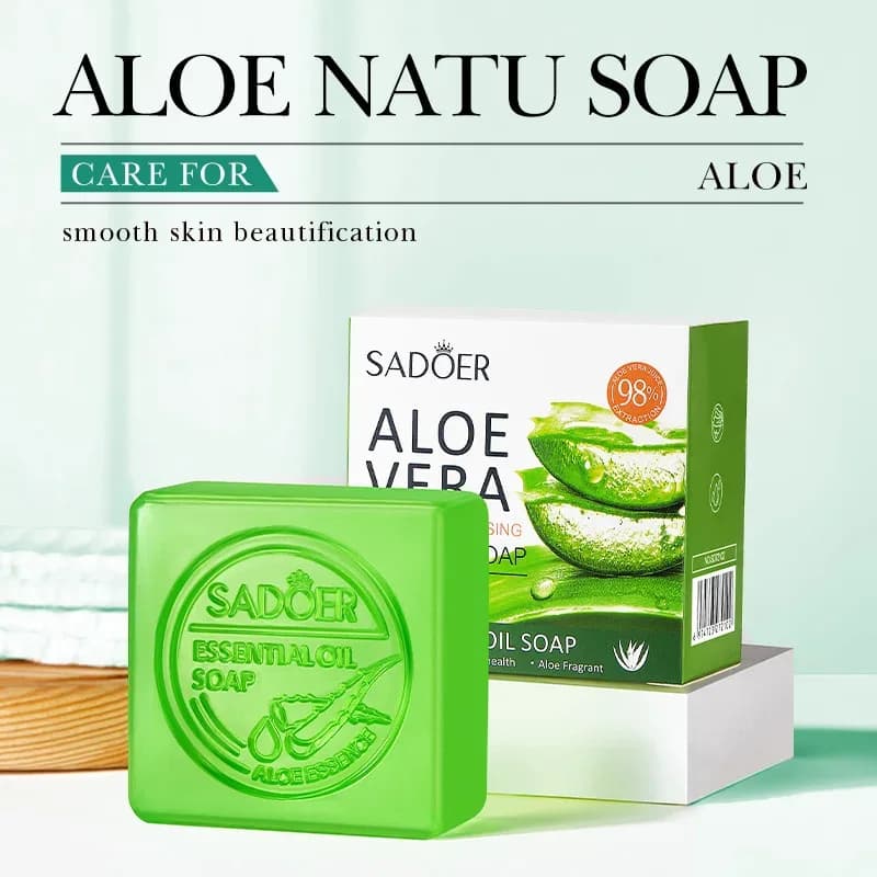 Aloe Vera Smooth Cleansing Soap – 100 g