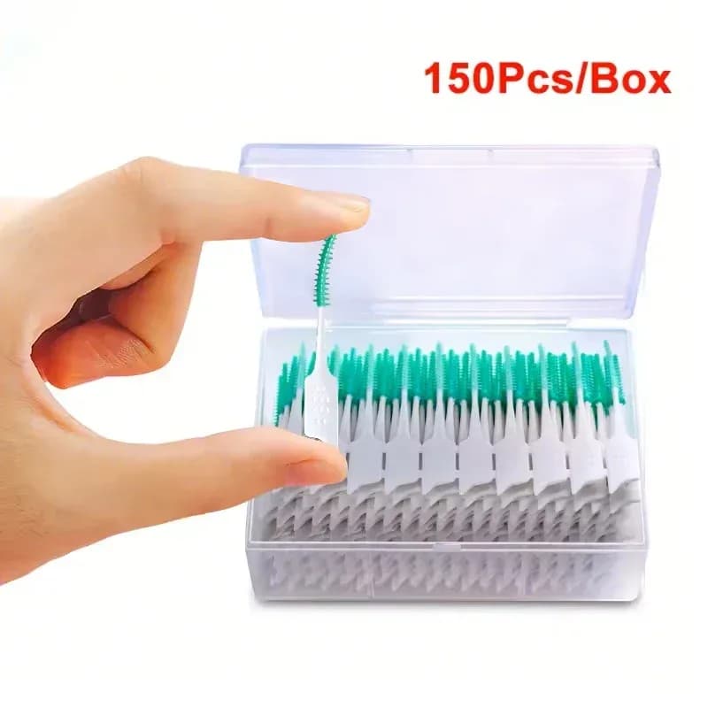 150 Soft Rubber Interdental Brushes