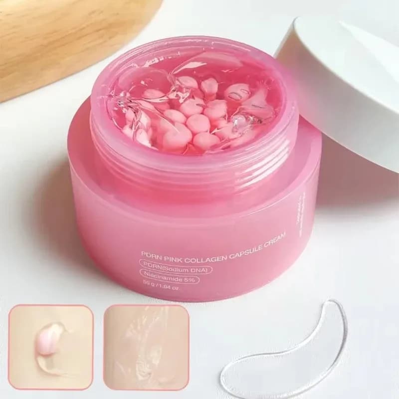 Pink Collagen Capsule Cream with Niacinamide