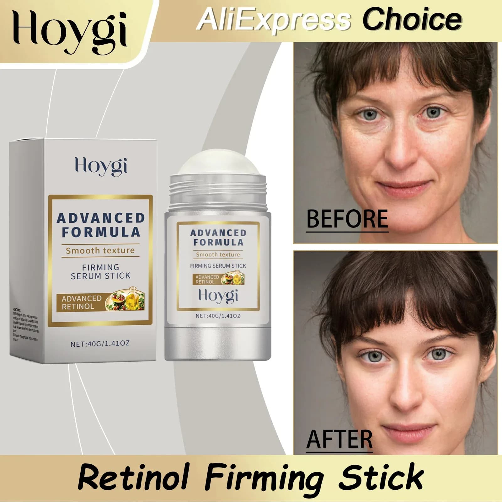 Hoygi Retinol Firming Stick with Hyaluronic Acid