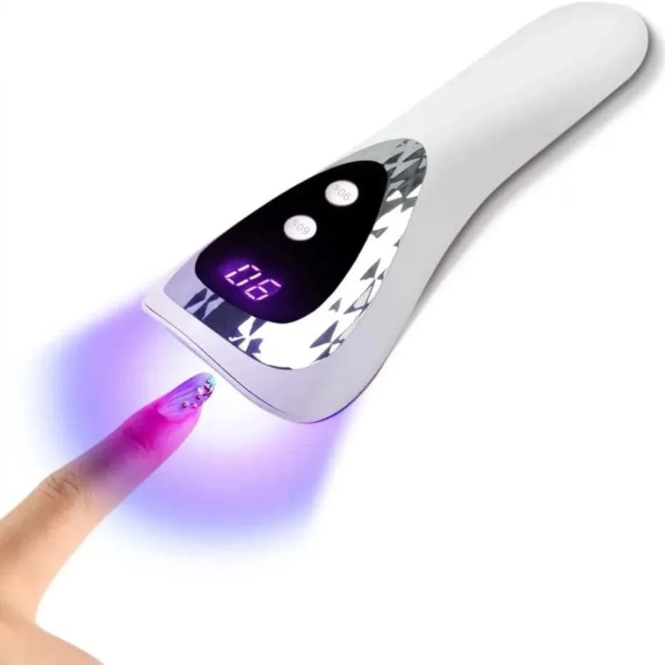 LINMANDA Handheld UV LED Nail Dryer Lamp – Rechargeable