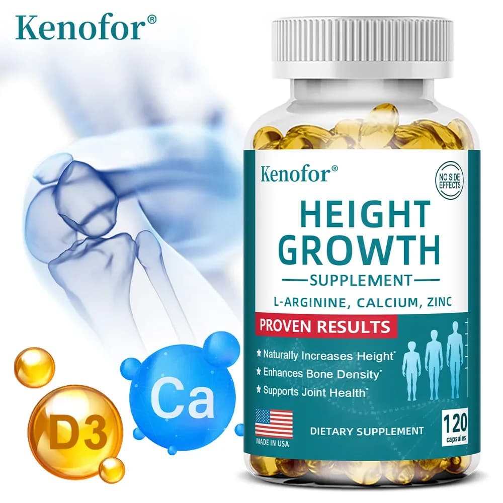 Calcium and Vitamin D Capsules for Bone Health