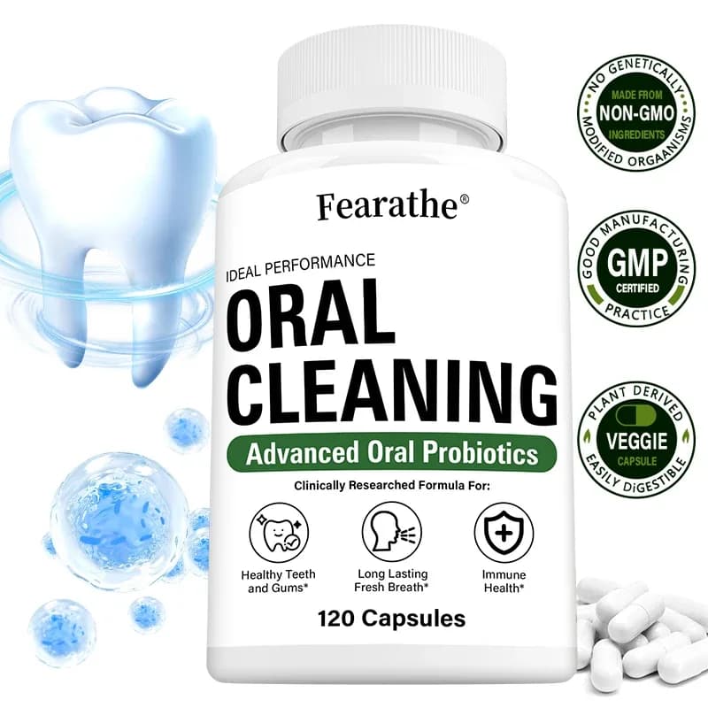 Oral Cleanse Probiotic for Bad Breath & Tonsil Stones