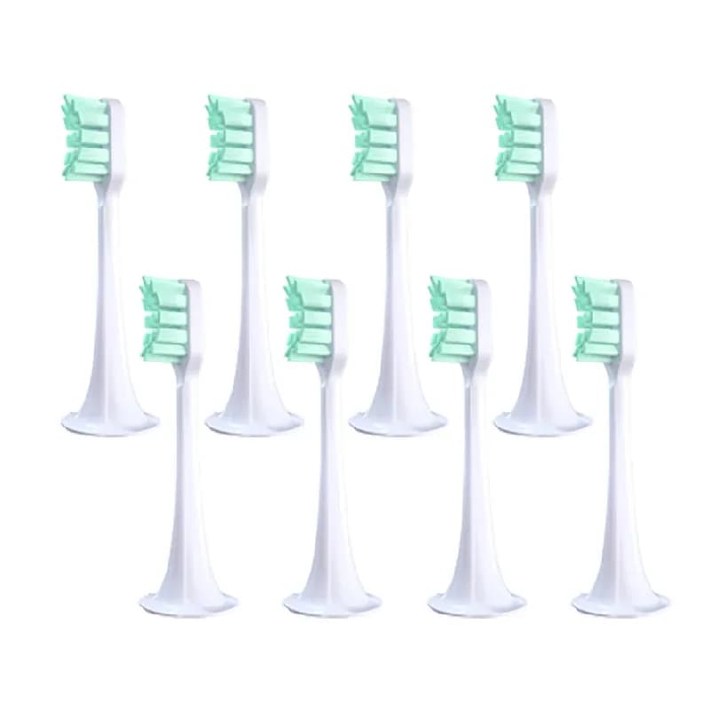 Replacement Brush Heads for Xiaomi MiJia T300/500 Sonic Toothbrush – 6 or 8 Pack