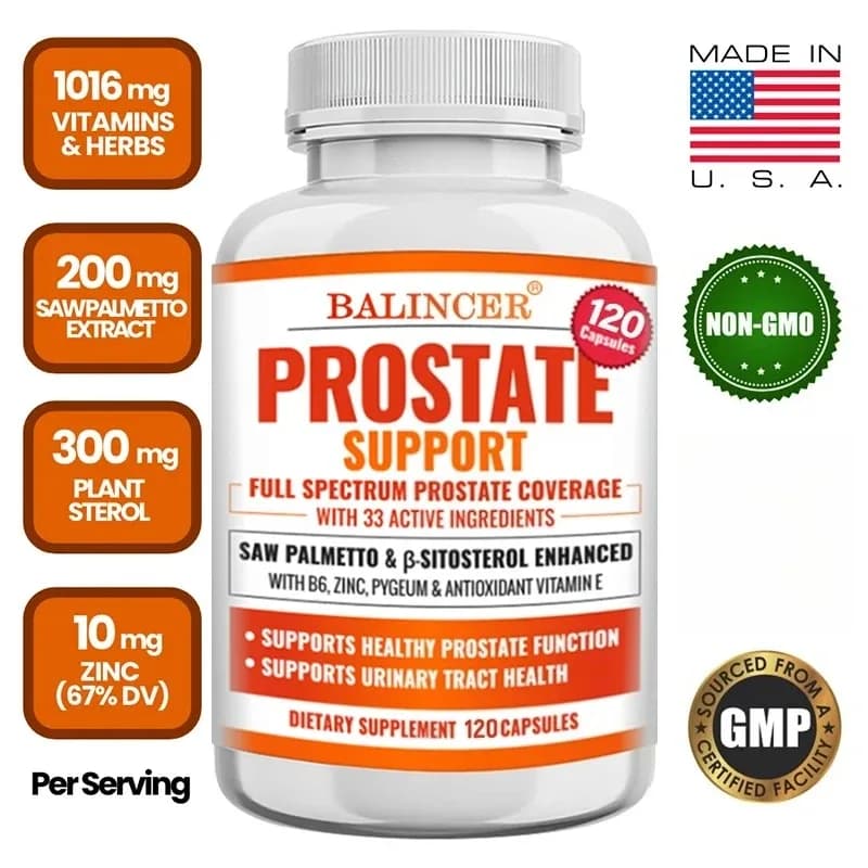 Saw Palmetto & Sterol Complex with Vitamin B6 & Zinc