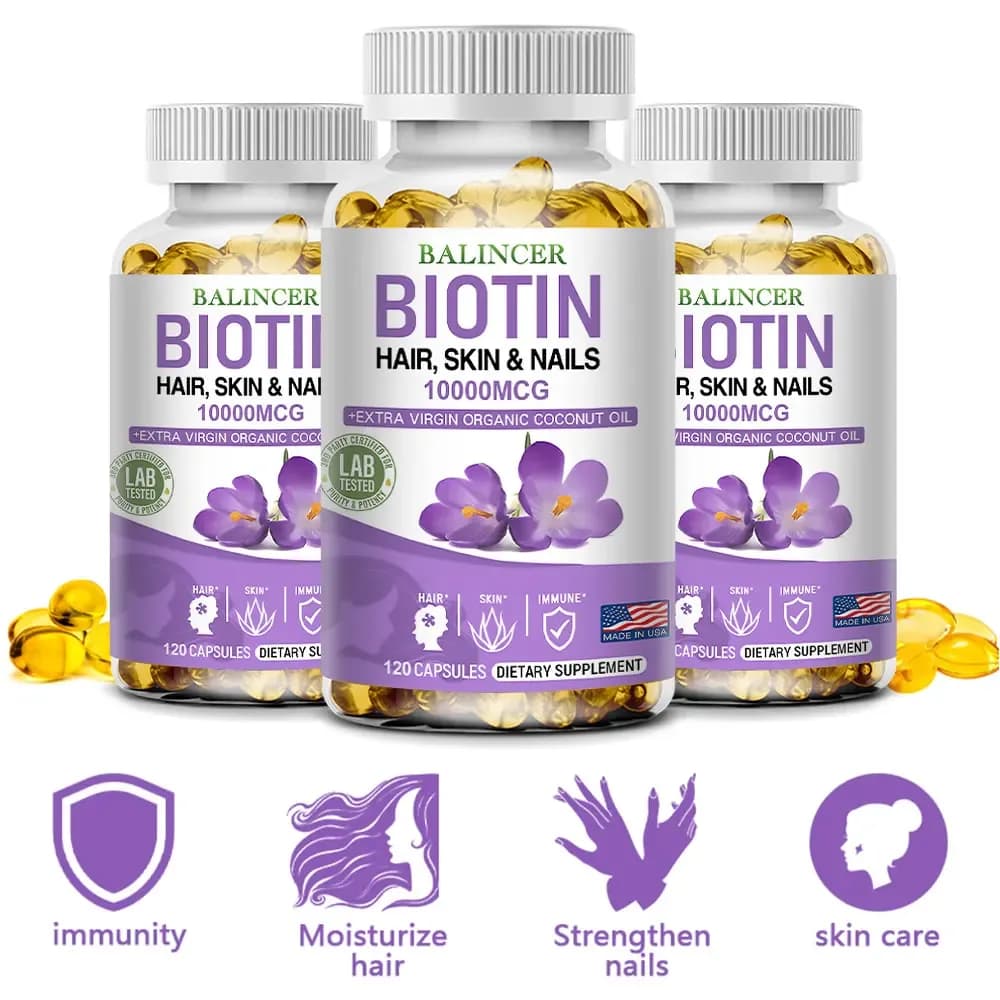 Balincer Biotin with Organic Coconut Oil