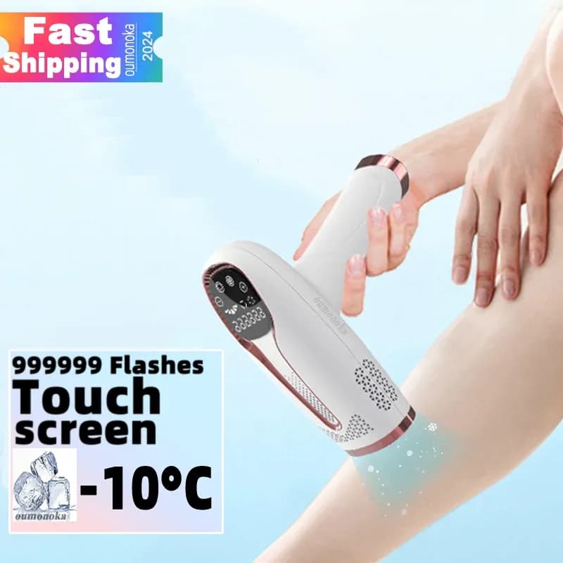 IPL Laser Epilator – 999,999 Flashes for Home Use