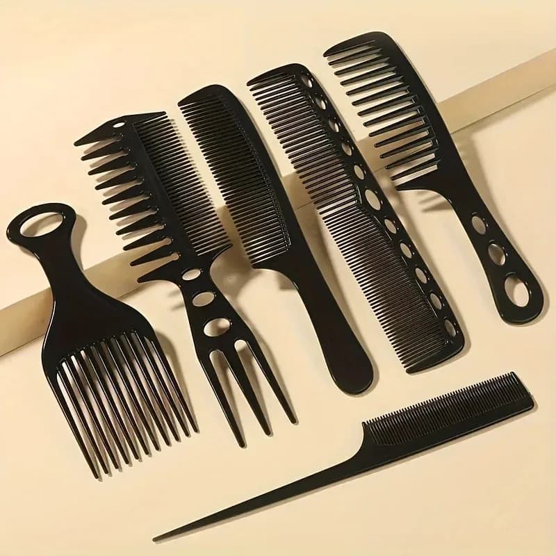 6‑Piece Salon Hair Styling Brush Set