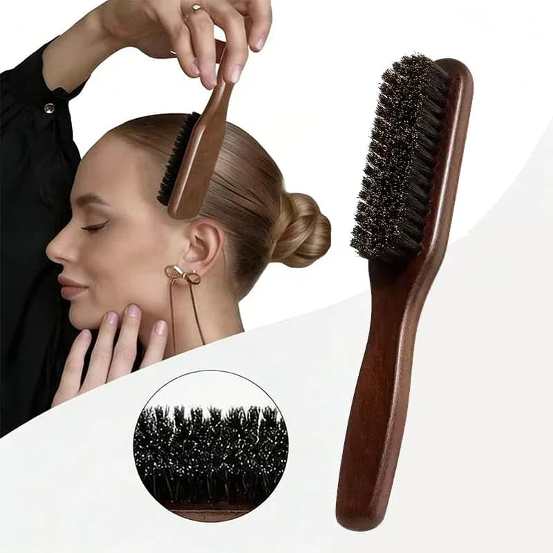 Boar Bristle Hair Brush – Fragrance-Free