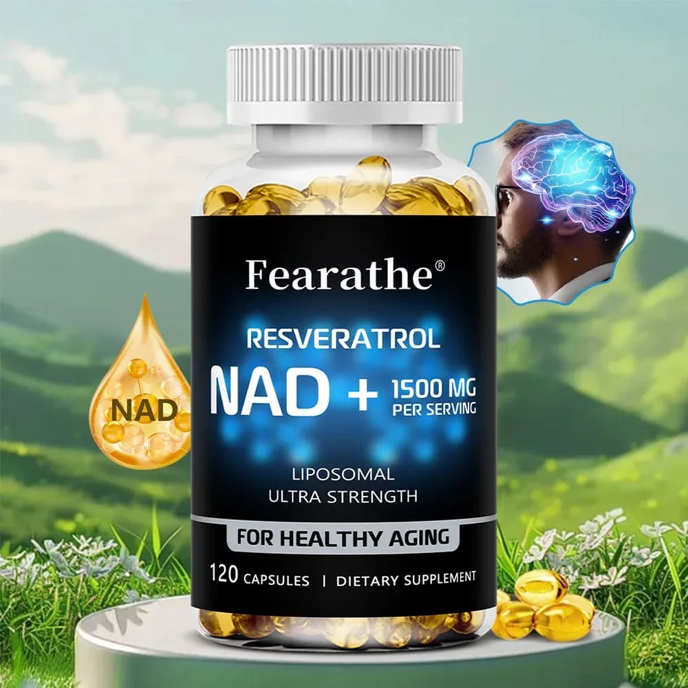 NAD+ Boost with Resveratrol Capsules