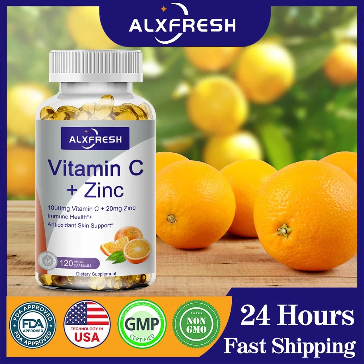 Vitamin C 1000mg with Zinc 20mg