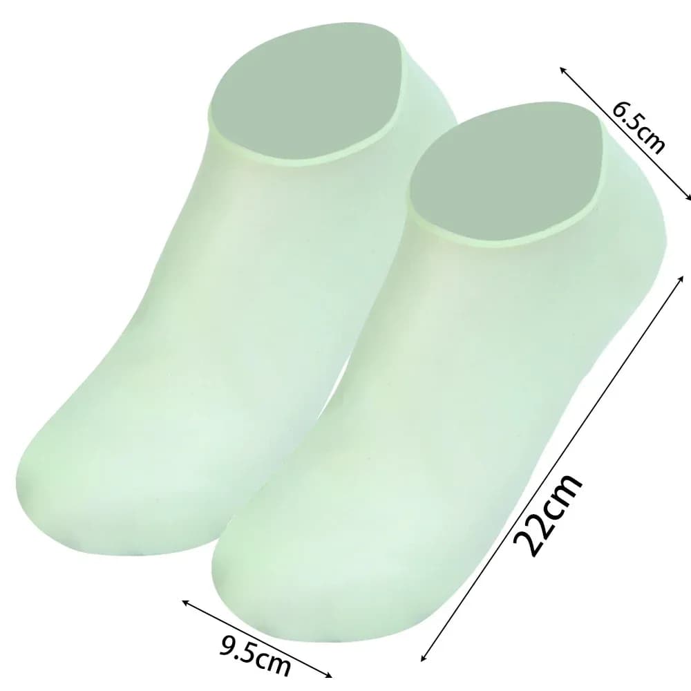 Silicone Moisturizing Foot Socks – Anti‑Cracking, Reusable