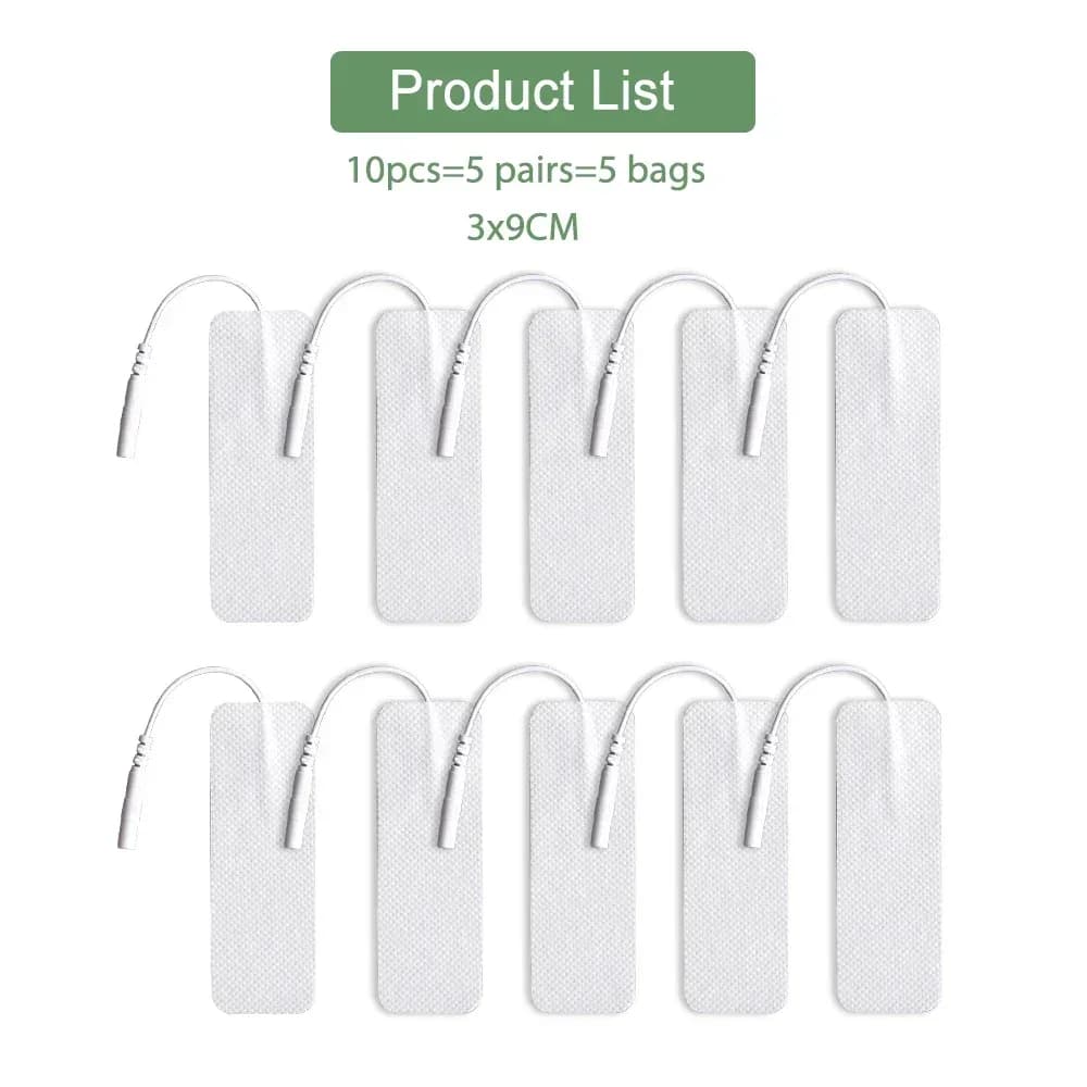 Self‑adhesive TENS massage electrode pads – pack of 10