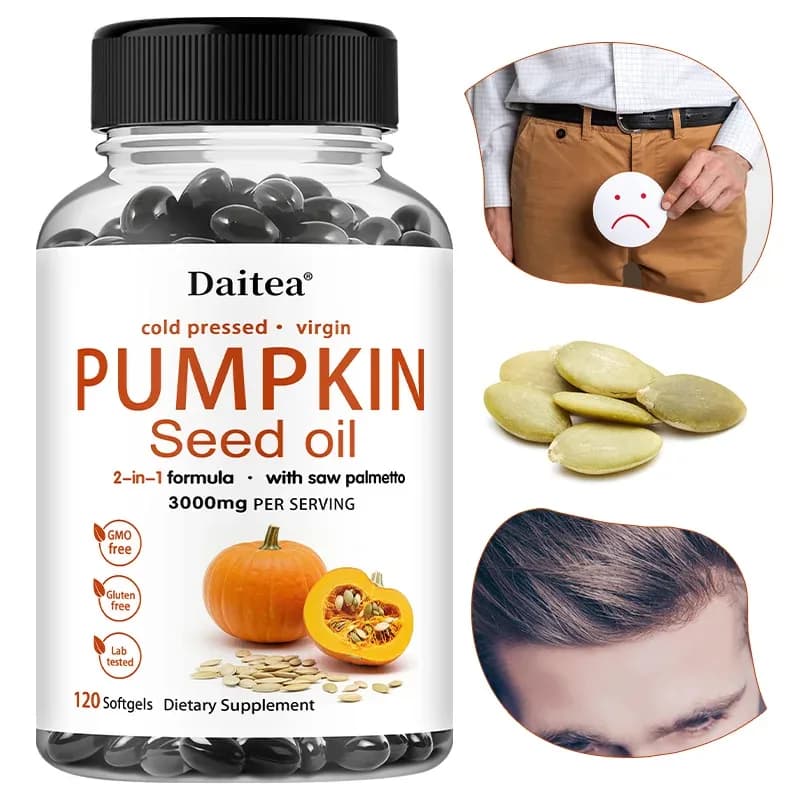 Pumpkin Seed Oil & Saw Palmetto Extract