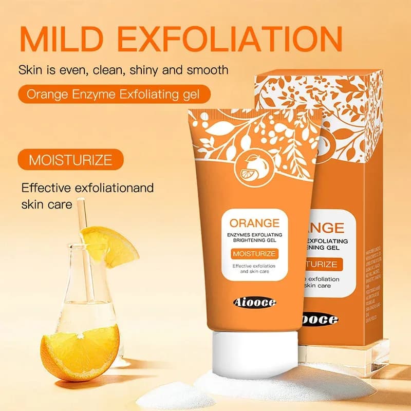 Orange Exfoliating Brightening Gel for Face & Body