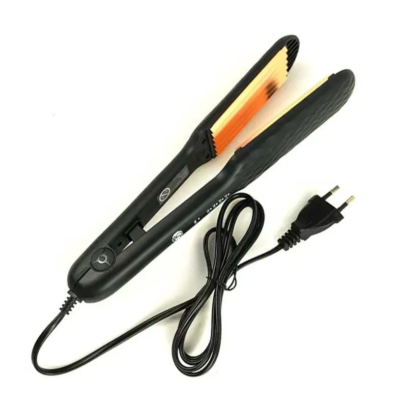 3D Hair Crimper and Volumizing Curling Iron