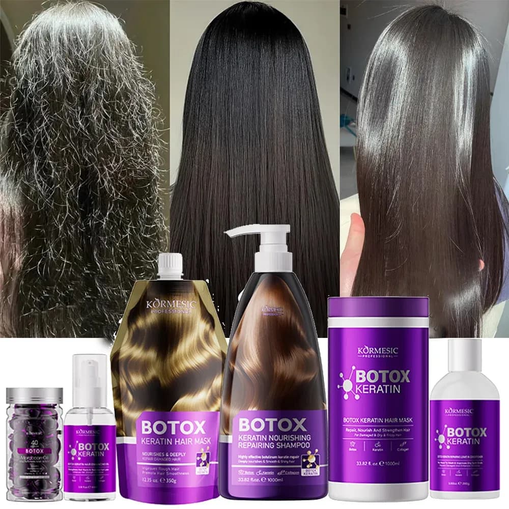 Keratin Hair Mask – Repair & Smooth