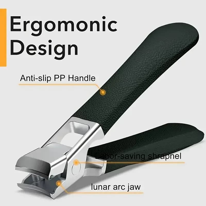 Professional Stainless Steel Nail Clippers Set for Thick Nails