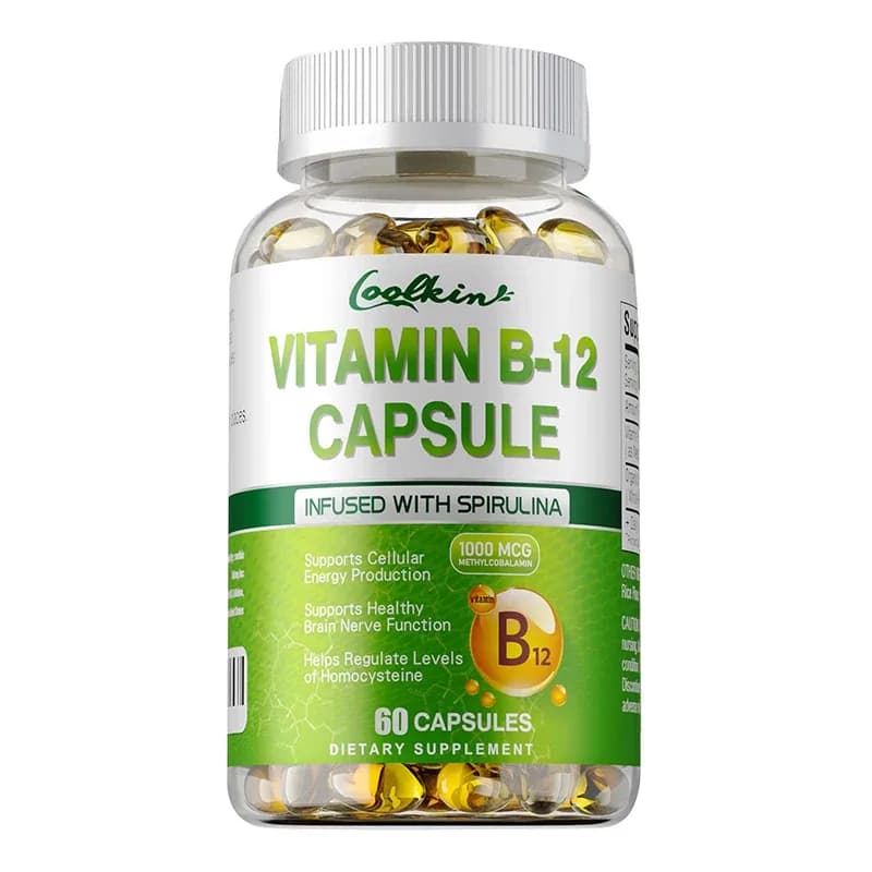 bottle of methylcobalamin vitamin b12 capsules — image 8