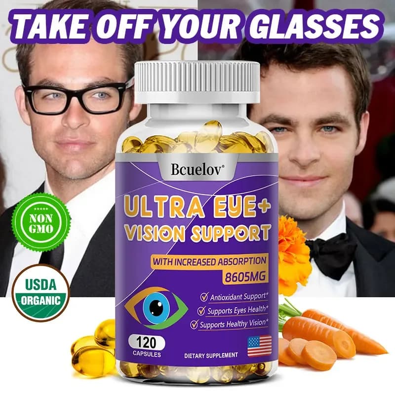 Eye Vitamin Supplement for Macular Health & Dry Eyes