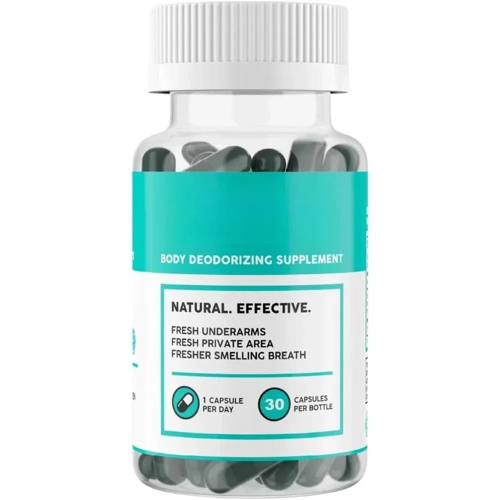 Internal Deodorant Supplement for Gut and Skin