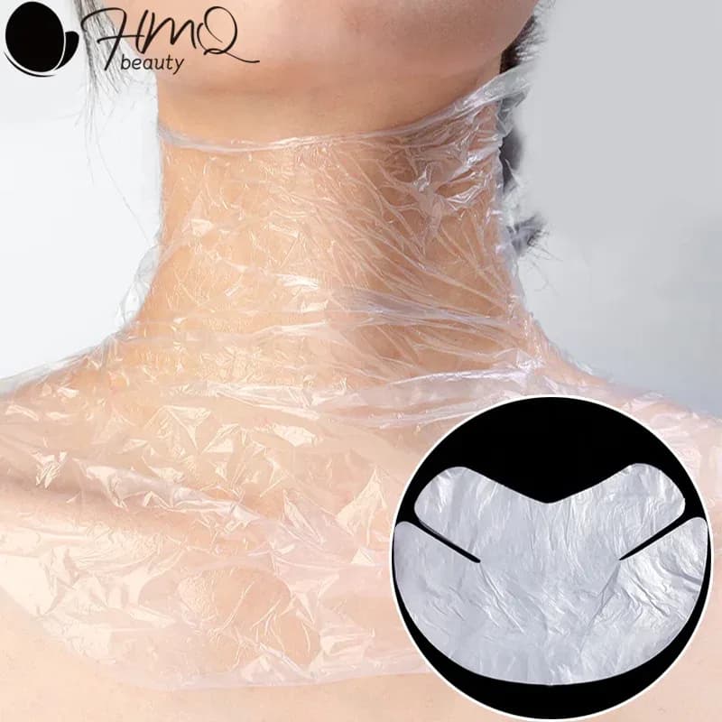 Disposable Transparent Neck Mask Wrap